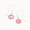 Jewelry | Melissa Joy Manning 14k Gold Pink Sapphire Single Drop Earrings