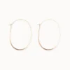 Jewelry | Melissa Joy Manning 14k Yellow Gold Extra Large Oval Hoop
