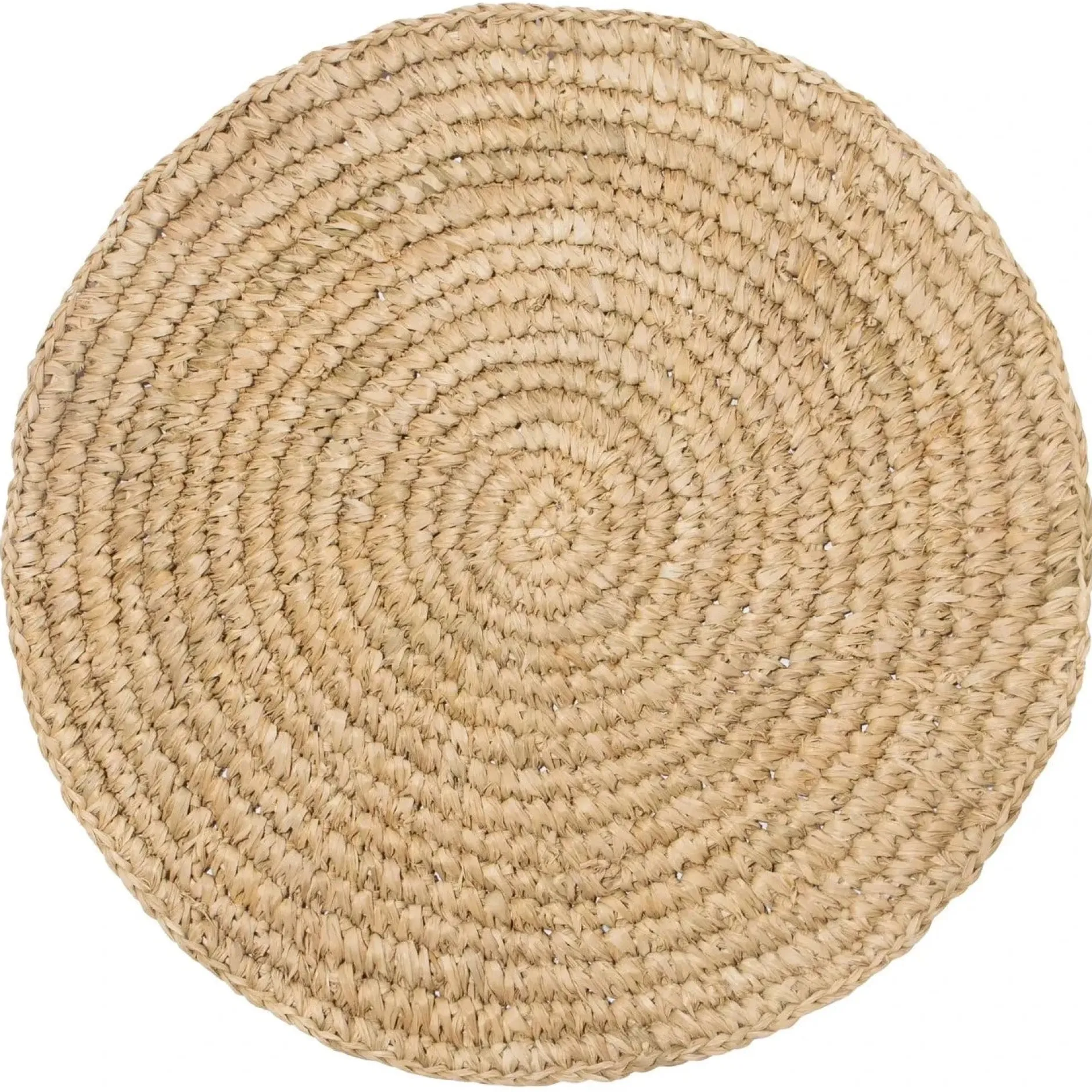 natural_round_placemat_se_0.webp Tabletop | Thistle Hill Natural Round Placemat Set of 4
