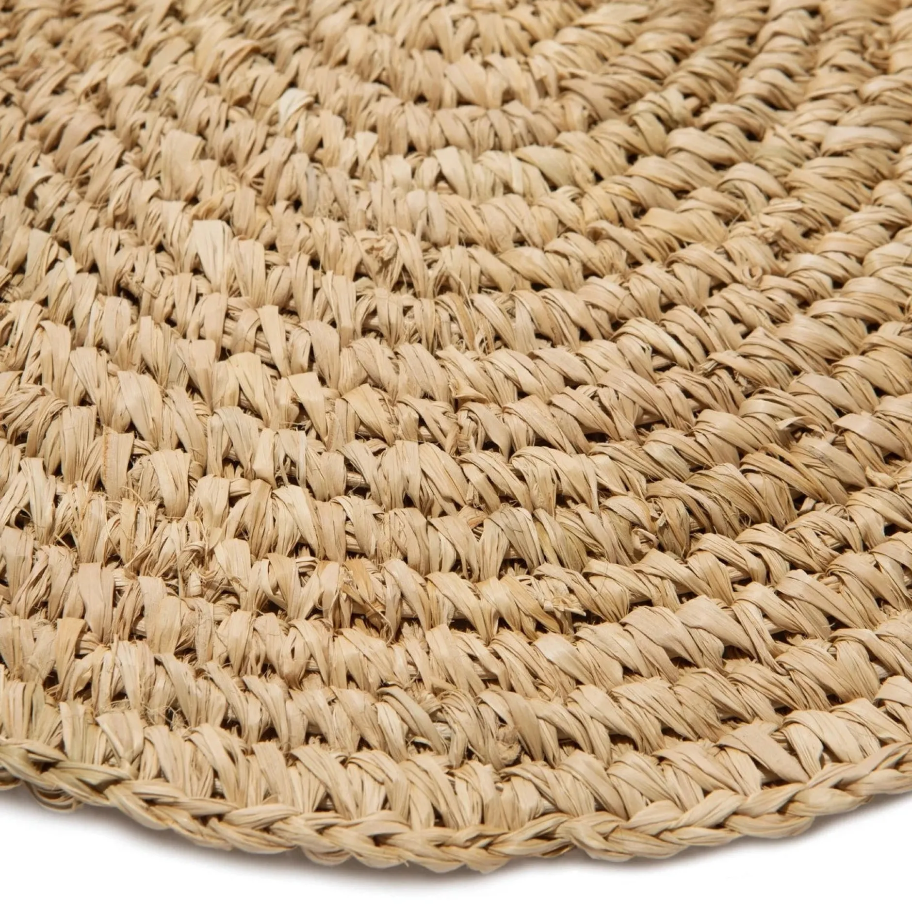 natural_round_placemat_se_1.webp Tabletop | Thistle Hill Natural Round Placemat Set of 4