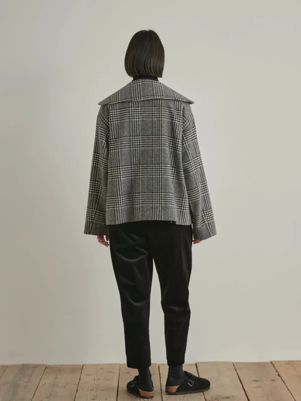 Outerwear | Nicholson u0026 Nicholson Nicholson & Nicholson My Sailor Coat Grey Check