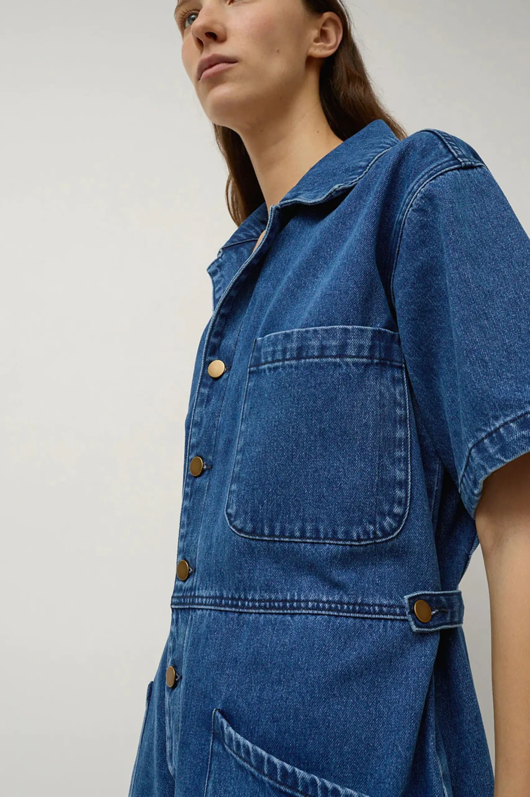 no__bree_jumpsuit_medium__1.webp Skirts | No. 6 Bree Jumpsuit Medium Blue Wash Denium