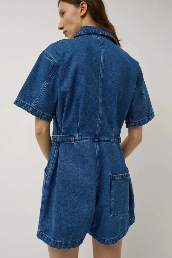 Skirts | No. 6 Bree Jumpsuit Medium Blue Wash Denium