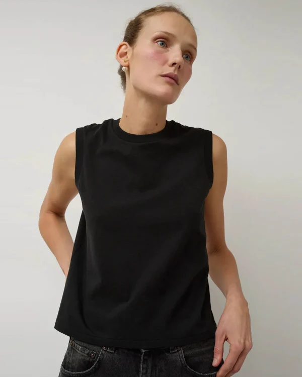 Tanks + Tees | No. 6 No. 8 Tank Black