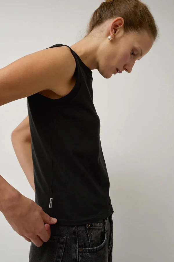 Tanks + Tees | No. 6 No. 8 Tank Black