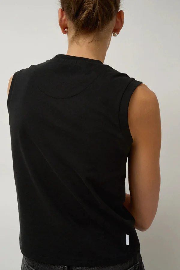 Tanks + Tees | No. 6 No. 8 Tank Black