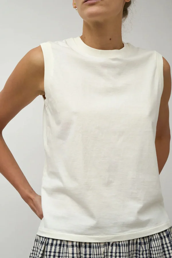 Tanks + Tees | No. 6 No. 8 Tank White
