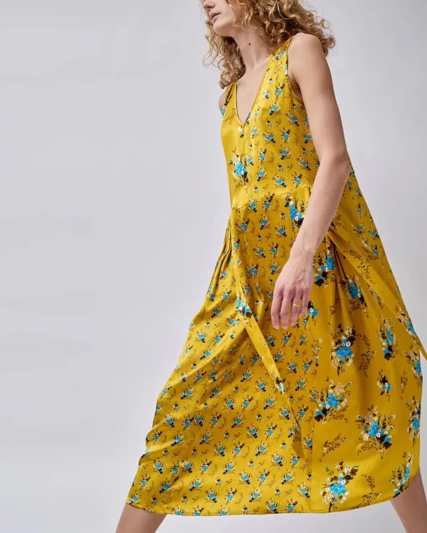 Dresses | No. 6 Orlean Dress Gold Bouquet