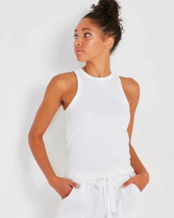 Tanks + Tees | Not Monday Beckett Tank White