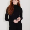 Sweaters | Not Monday Hayden Cashmere Turtleneck Black