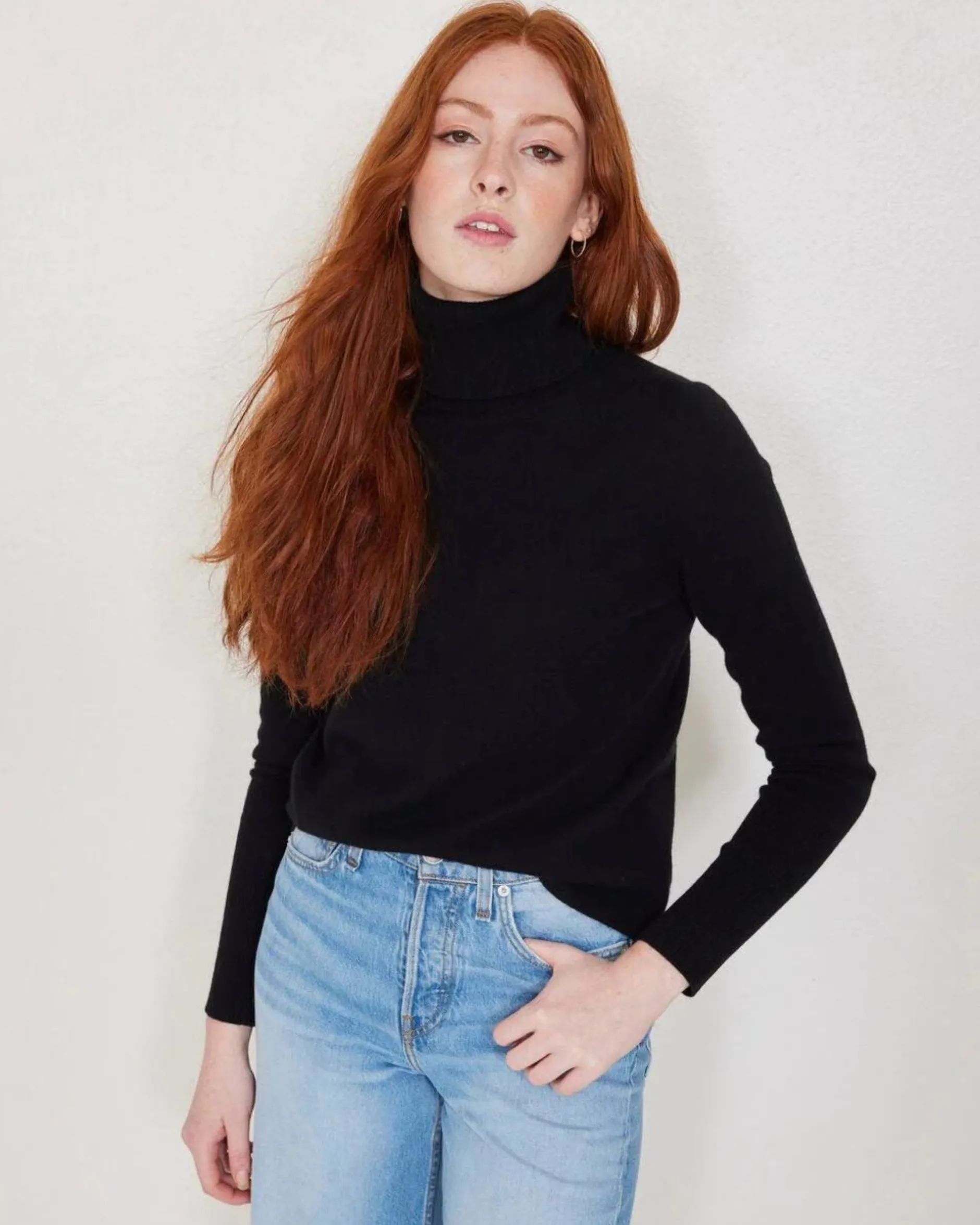 not_monday_hayden_cashmer_1.webp Sweaters | Not Monday Hayden Cashmere Turtleneck Black