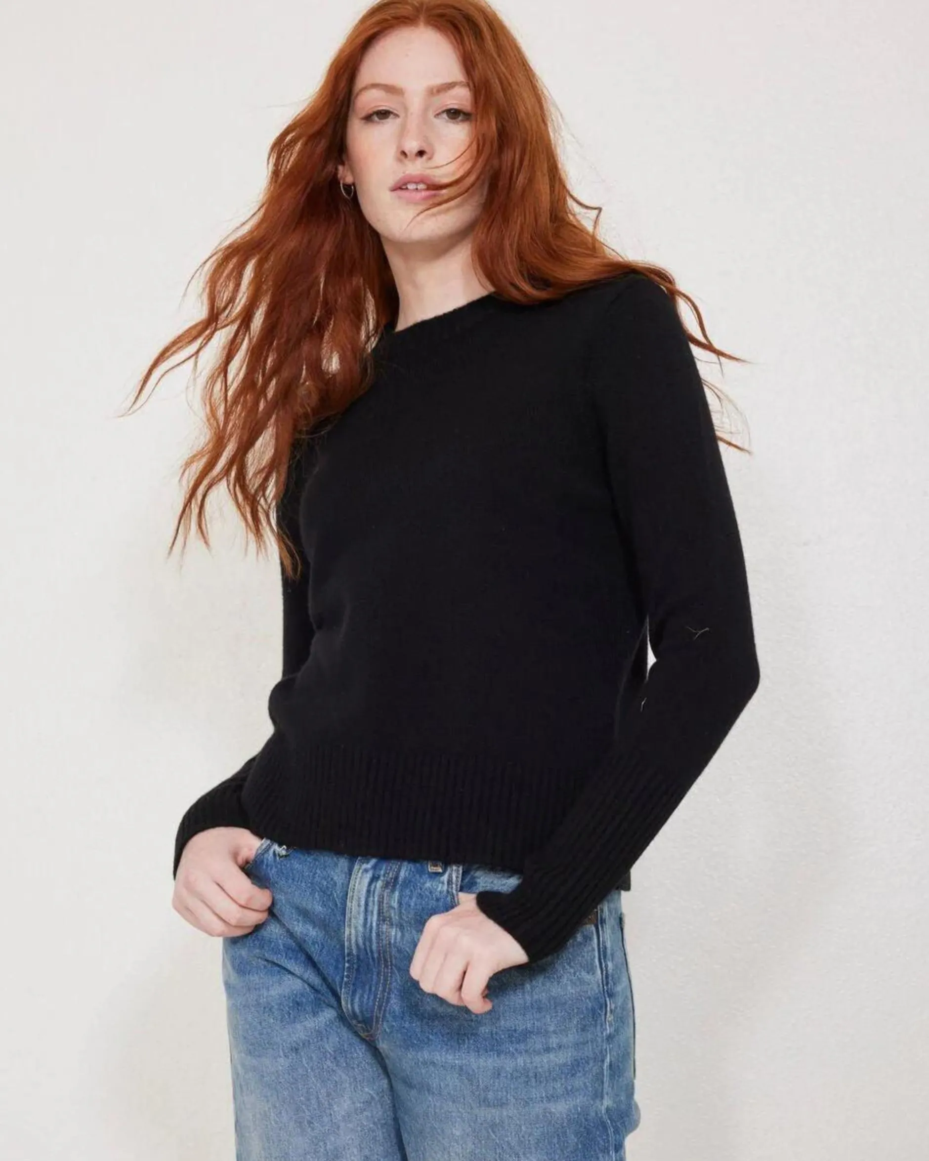 not_monday_jane_cashmere__0-1.webp Sweaters | Not Monday Jane Cashmere Crewneck Black