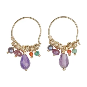 Jewelry | 5 Octobre Iva Amethyst Earrings