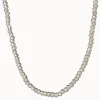 Jewelry | 5 Octobre Sautoir Silver Beaded Necklace