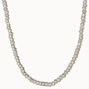 Jewelry | 5 Octobre Sautoir Silver Beaded Necklace