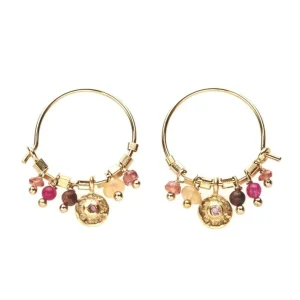 Jewelry | 5 Octobre Suzie Tourmaline Rose Earrings