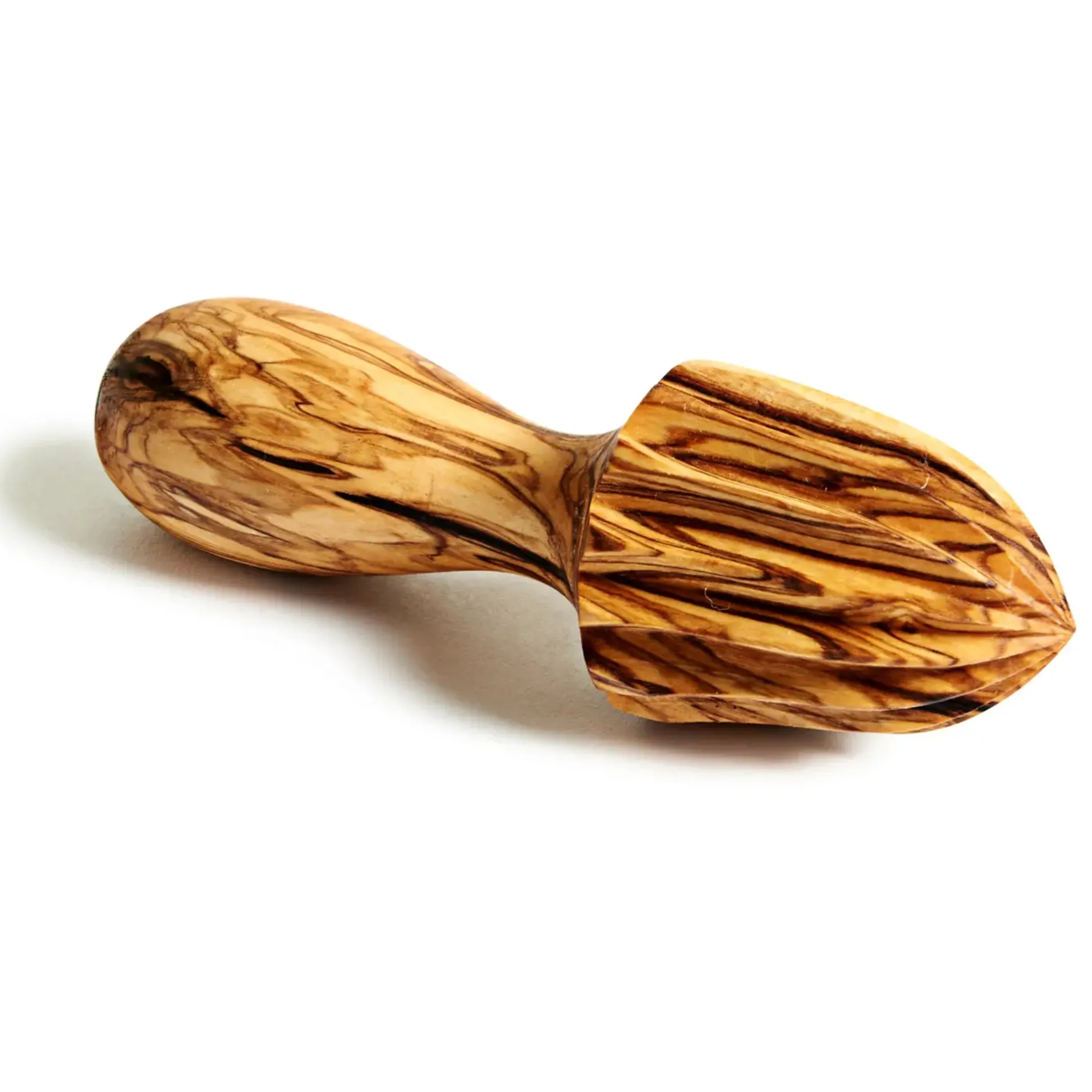 olive_wood_citrus_reamer_1.webp Home Decor | Pillows | Natural Olive Wood Olive Wood Citrus Reamer