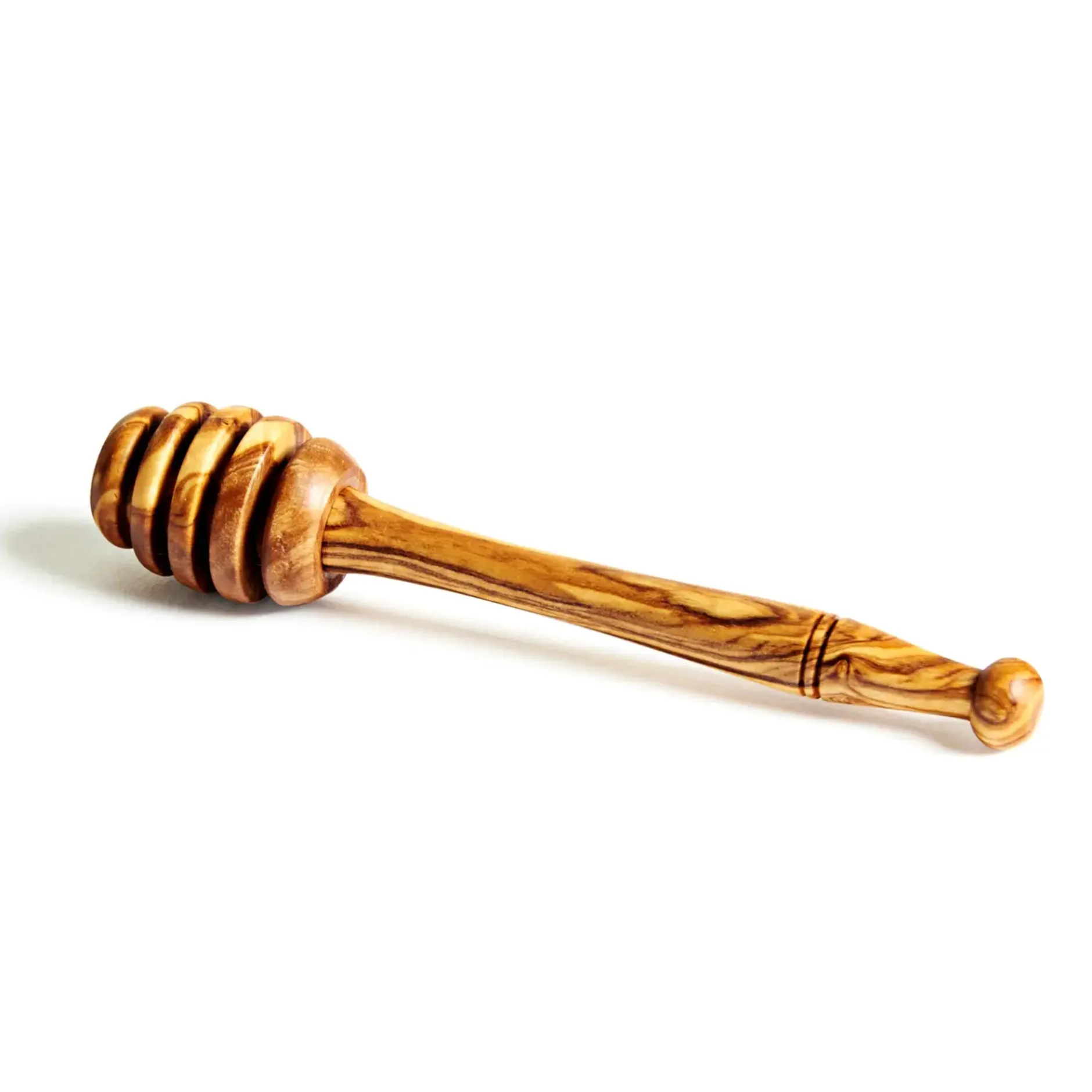 olive_wood_honey_dipper_0.webp Home Decor | Pillows | Natural Olive Wood Olive Wood Honey Dipper