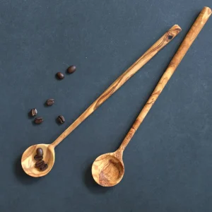 Home Decor | Pillows | Natural Olive Wood Olive Wood Tasting Spoon