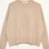 Sweaters | Organic by John Patrick Cashmere Wide Pullover Almond