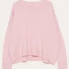 Sweaters | Organic by John Patrick Cashmere Wide Pullover Peony