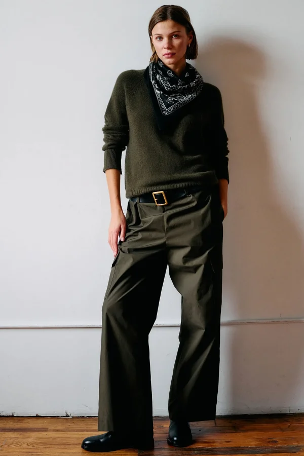Sweaters | Organic by John Patrick Constance Cashmere Sweatshirt Fern