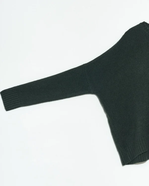 Sweaters | Organic by John Patrick Cashmere Wide Pullover Loden
