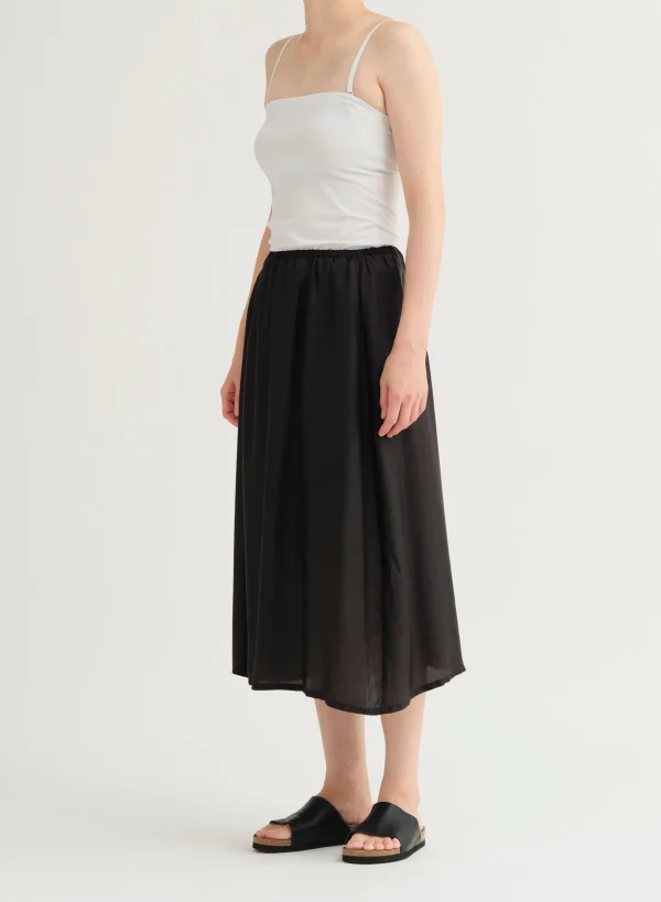 Skirts | Pas De Calais Bemberg Taffeta Slip Under Skirt Black
