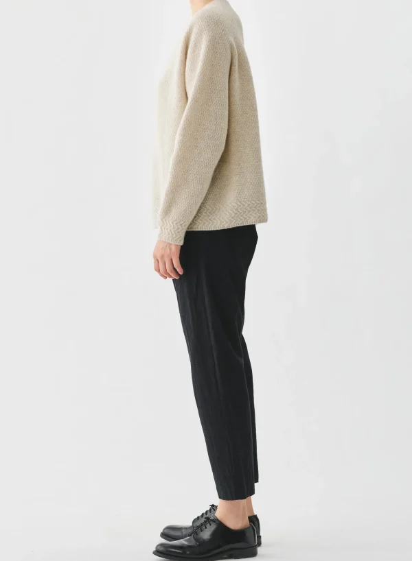Sweaters | Pas De Calais Cashmere Crew Neck Knit Pullover Natural
