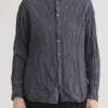 Shirts + Tops | Pas De Calais Classic Crinkle Shirt Charcoal