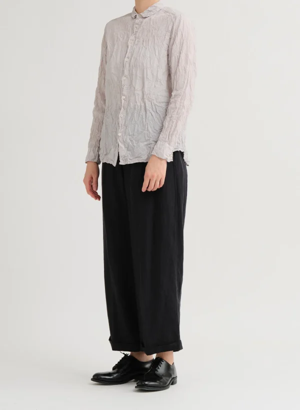 Shirts + Tops | Pas De Calais Classic Crinkle Shirt Grey