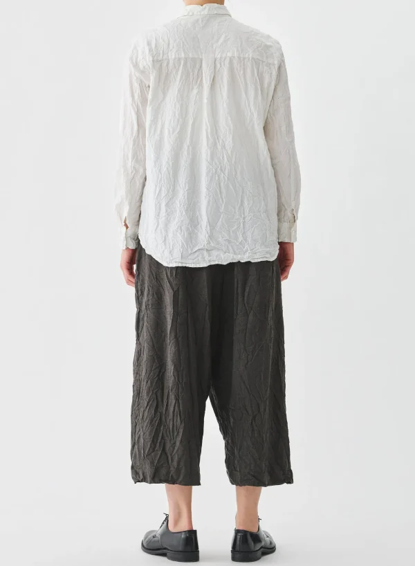 Shirts + Tops | Pas De Calais Classic Crinkle Cotton Blouse Off White