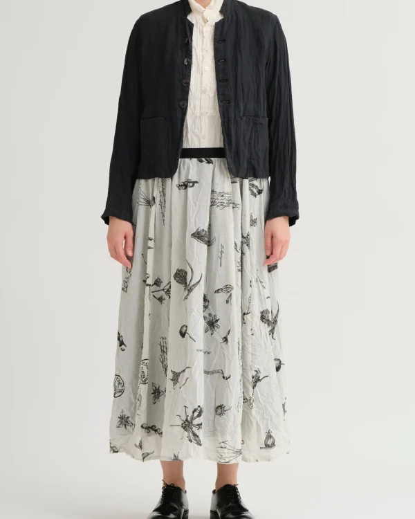 Outerwear | Blazers | Pas De Calais French Linen Short Jacket Black