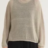 Sweaters | Pas De Calais Normandy Vintage Linen Pullover Natural