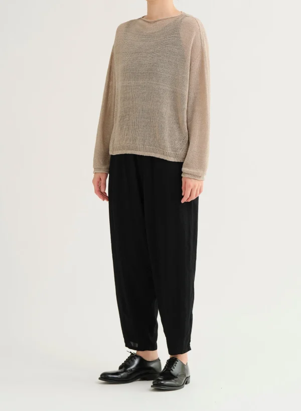 Sweaters | Pas De Calais Normandy Vintage Linen Pullover Natural