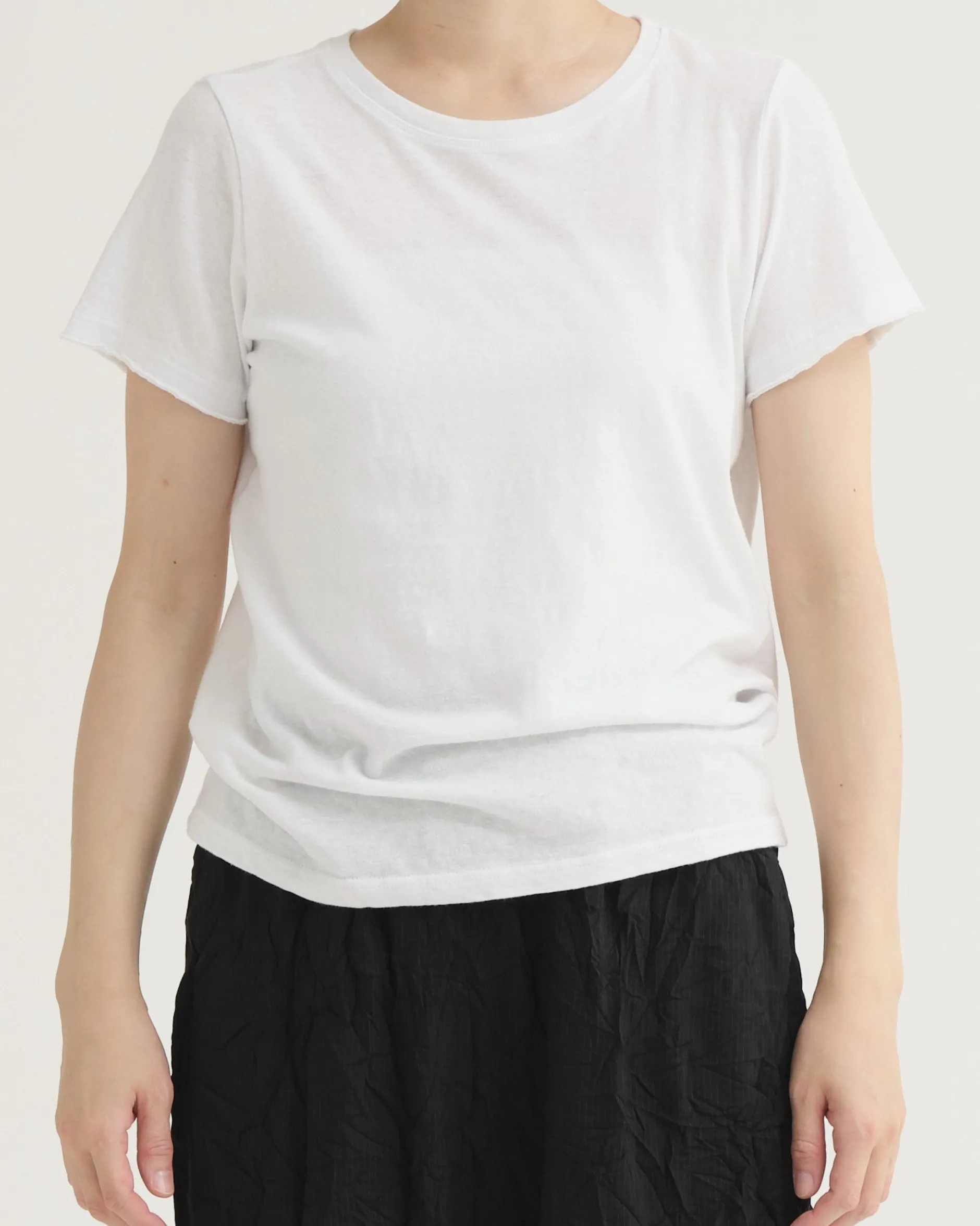 pas_de_calais_recycled_co_0-1.webp Tanks + Tees | Pas De Calais Recycled Cotton Crew Neck T Shirt White