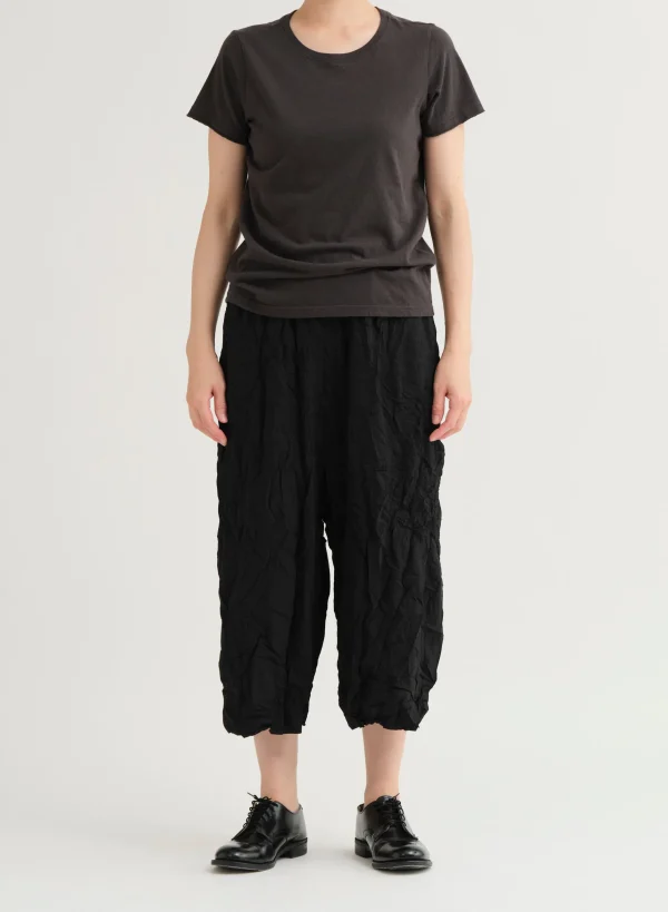 Tanks + Tees | Pas De Calais Recycled Cotton Crew Neck T Shirt Charcoal