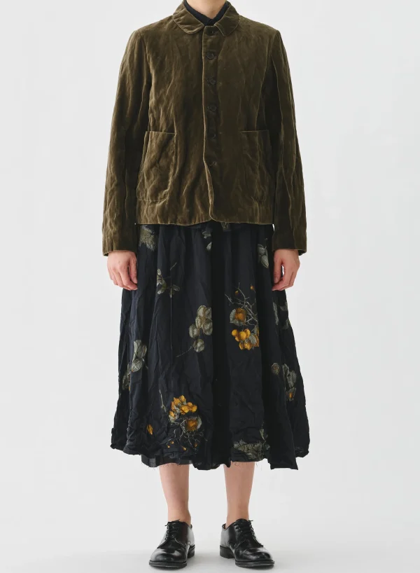 Skirts | Pas De Calais Secret Forest Print Skirt Black