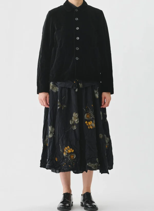 Outerwear | Pas De Calais Stainless Yarn Velvet Jacket Black