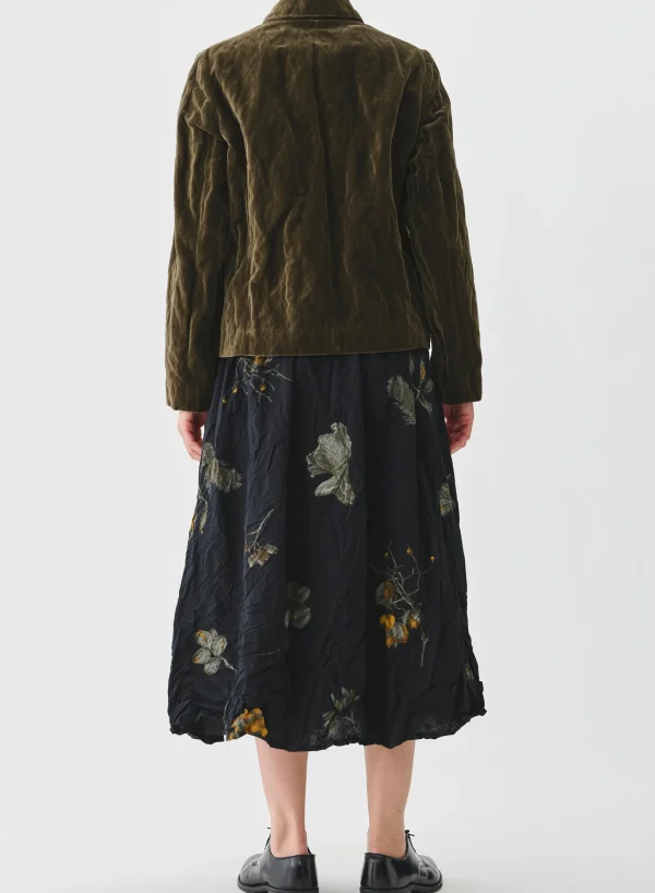 Outerwear | Pas De Calais Stainless Yarn Velvet Jacket Khaki