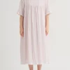 Dresses | Pas De Calais Tencel Ramie Botanical Dye Dress Pink