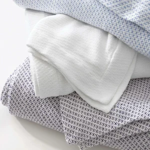 Quilts + Coverlets | Pine Cone Hill Quinn White Cotton Blanket