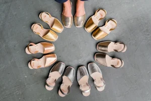 Footwear | Pons Classic Metallic Gold