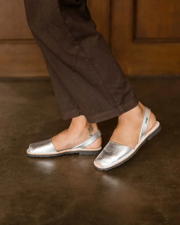 Footwear | Pons Classic Metallic Silver