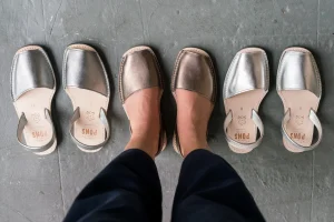 Footwear | Pons Classic Metallic Silver
