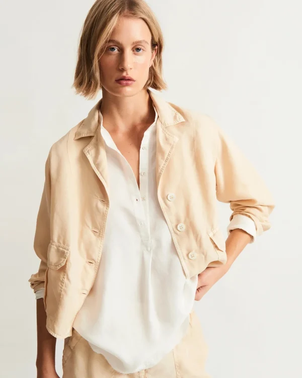 Blazers | Raquel Allegra Glassel Blazer Cream