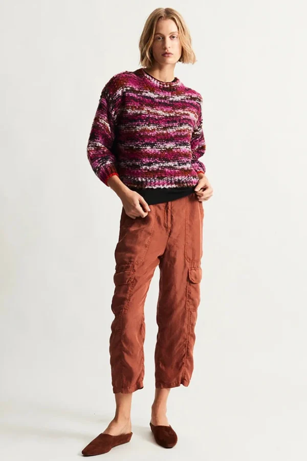 Sweaters | Raquel Allegra Highland Pullover Berry Multi