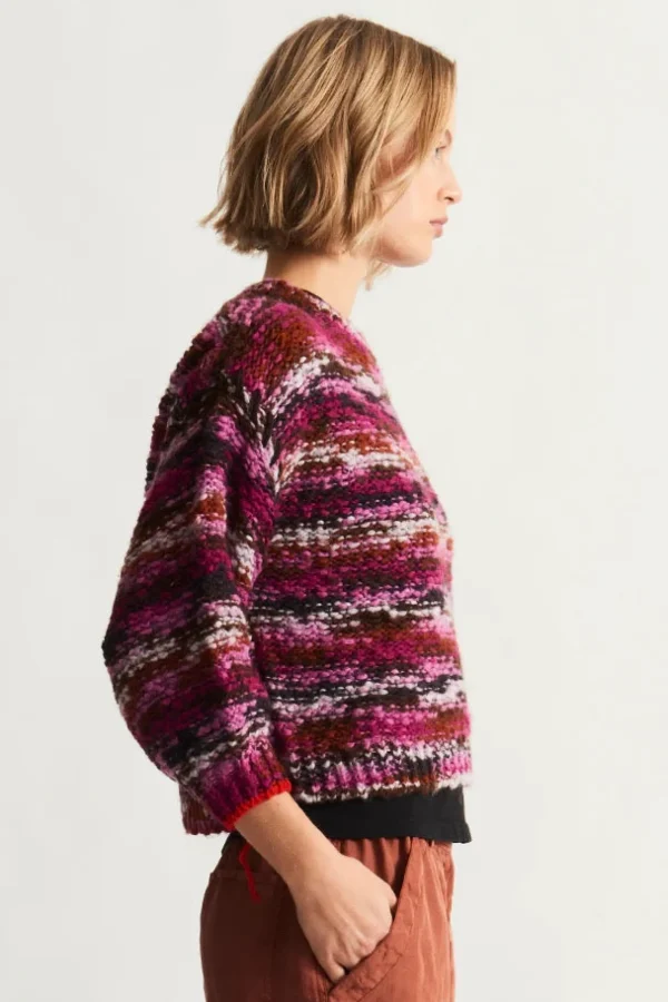 Sweaters | Raquel Allegra Highland Pullover Berry Multi