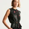 Shirts + Tops | Raquel Allegra Wilhelmina Top Petal Black
