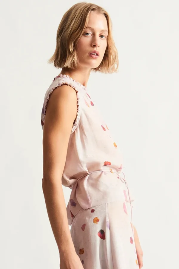 Shirts + Tops | Raquel Allegra Wilhelmina Top Petal Pink
